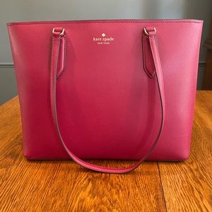 Kate Spade Berry Cobb Leather Shoulder Bag